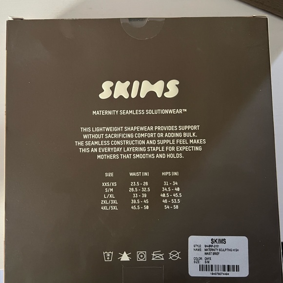 SKIMS maternity sculpting high waist briefs, never worn, still in the box! - Picture 2 of 3